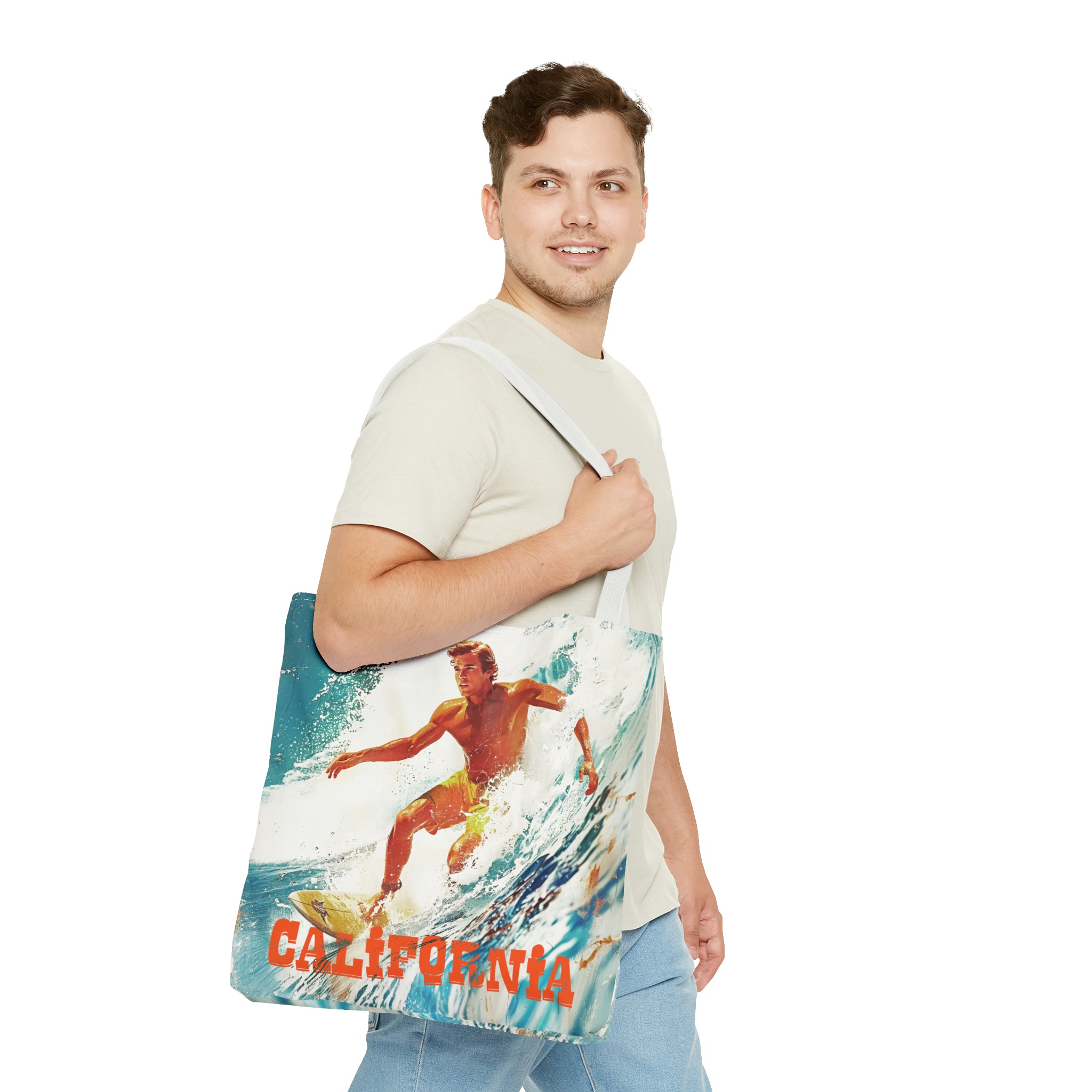 California Surf bag Tote Bag (AOP)