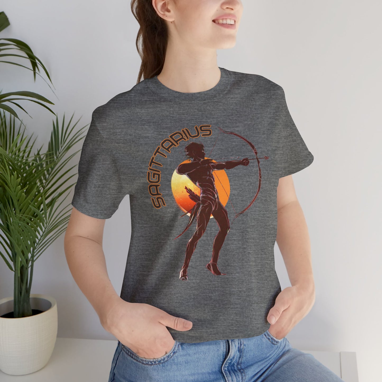 Sagittarius Unisex Jersey Short Sleeve Tee