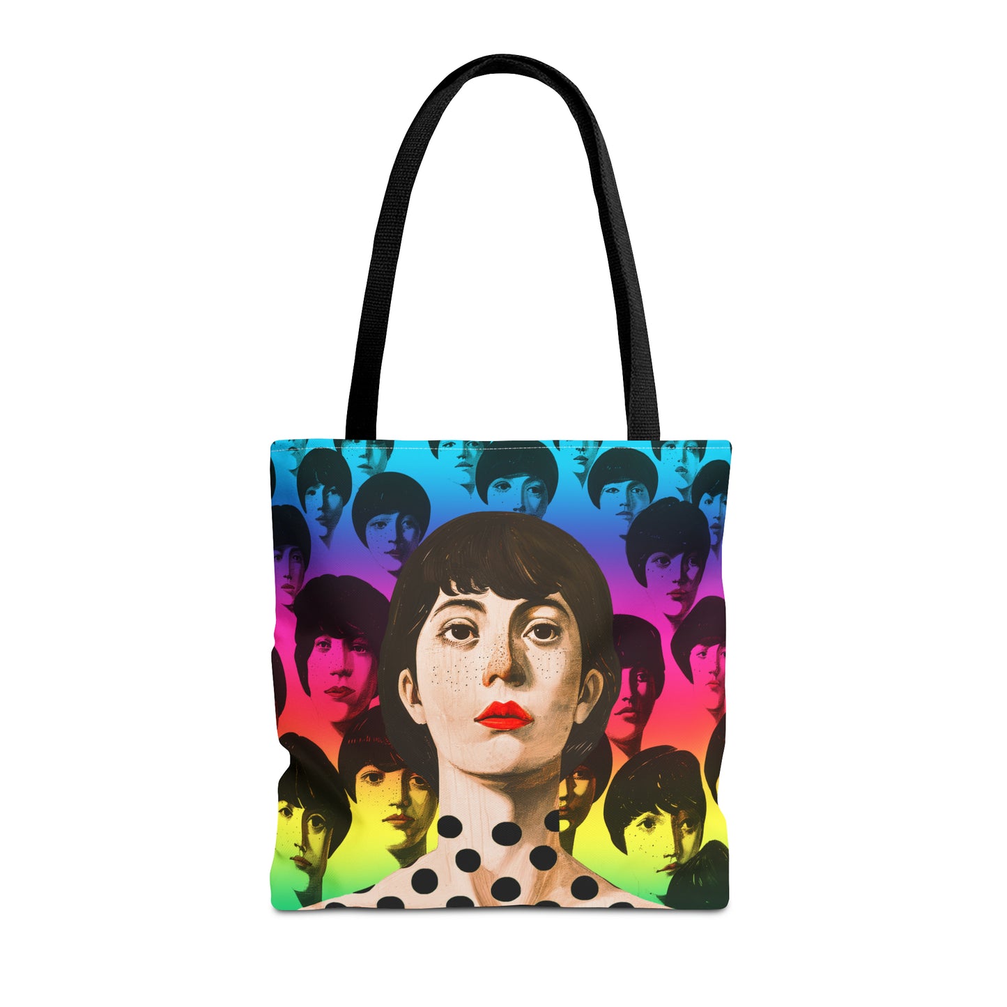 Stand out rainbow Tote Bag in 3 sizes