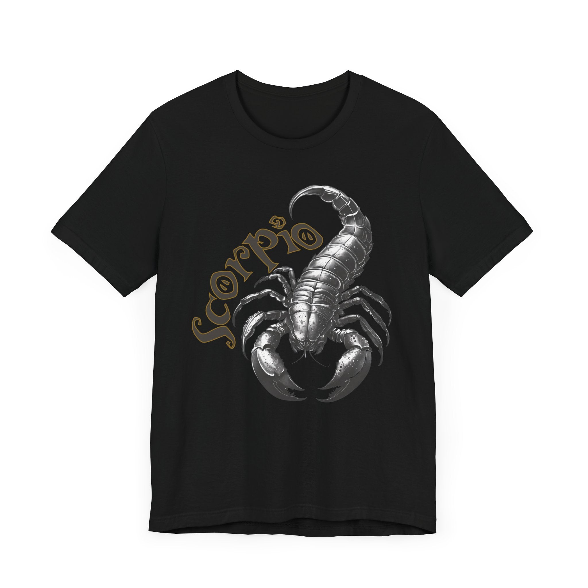 Scorpio Black & white Unisex Jersey Short Sleeve Tee