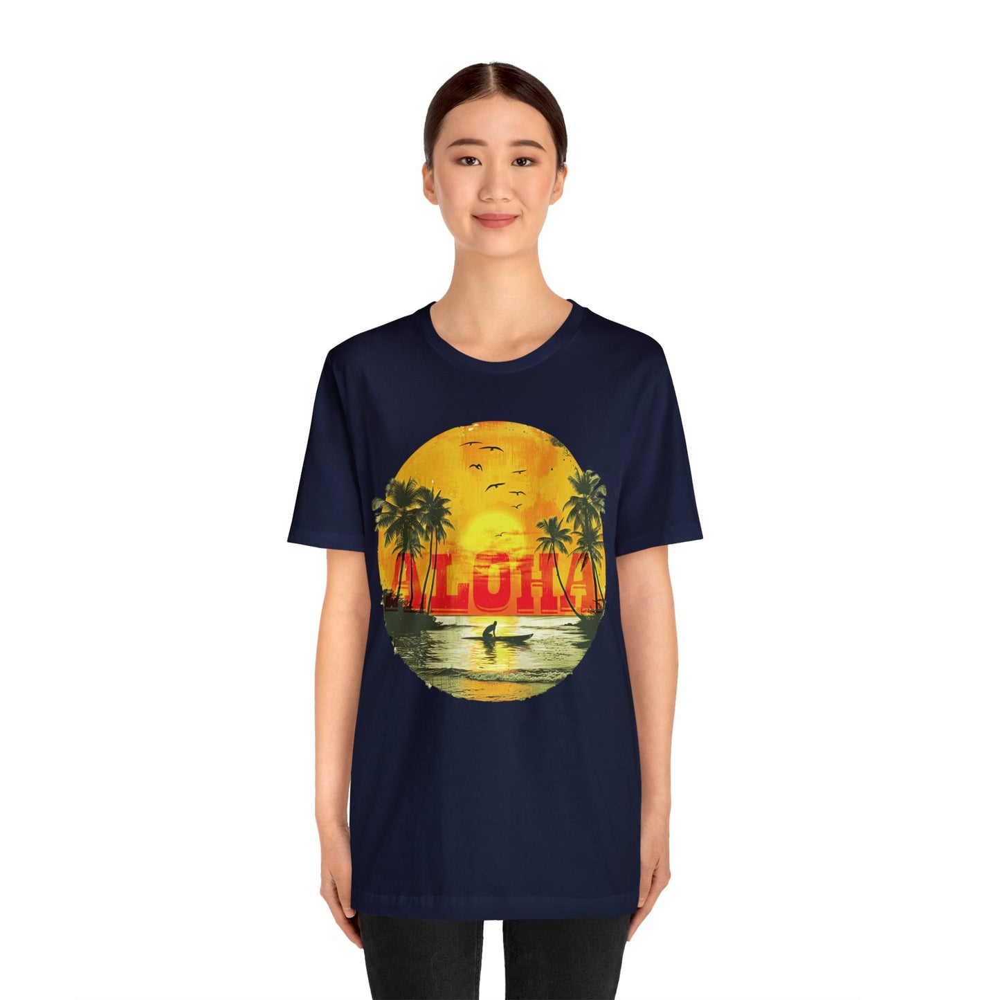 Aloha sunset Unisex Jersey Short Sleeve Tee