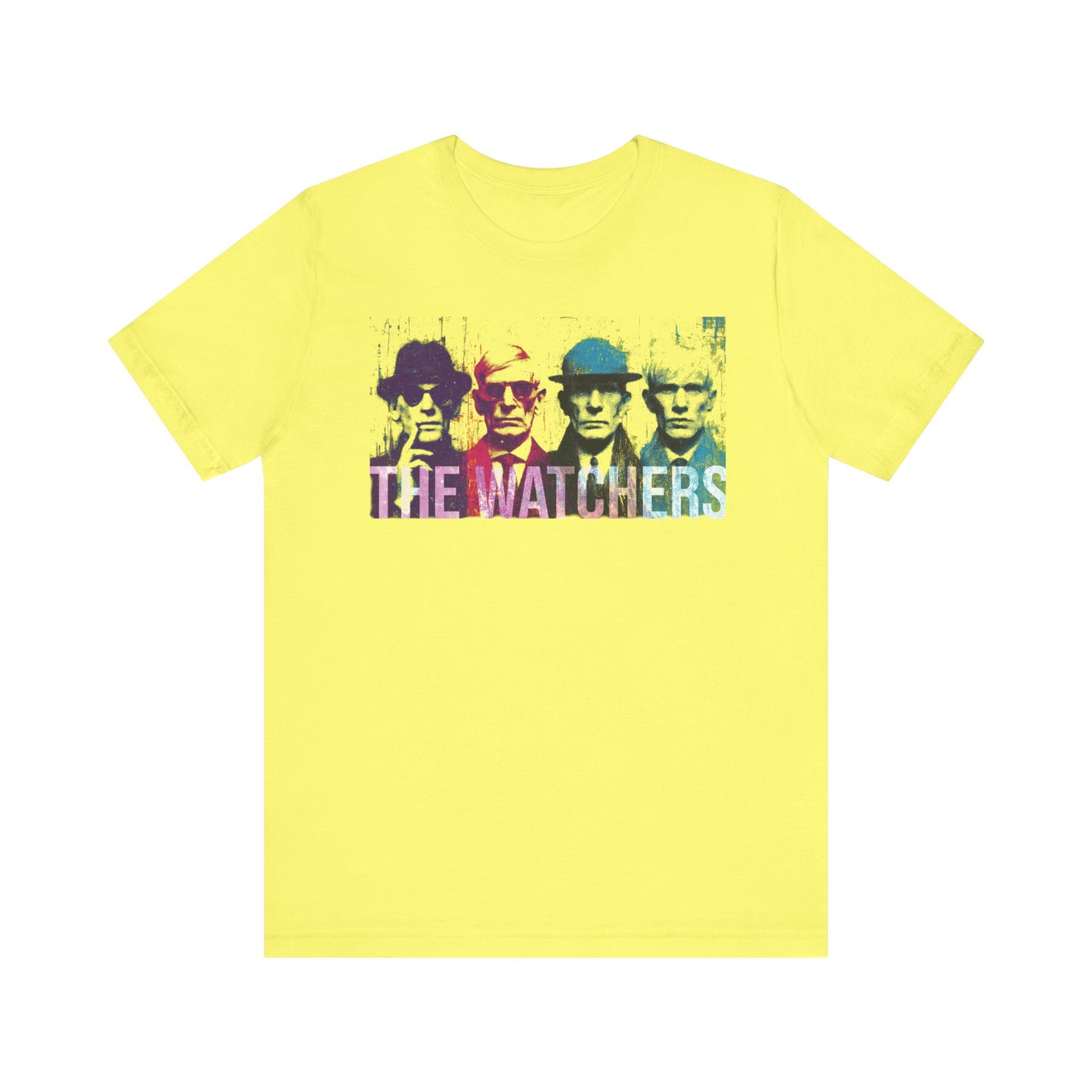 The Watchers Graphic Vintage Band Photo Tee – Retro Pop Art Graphic T-Shirt