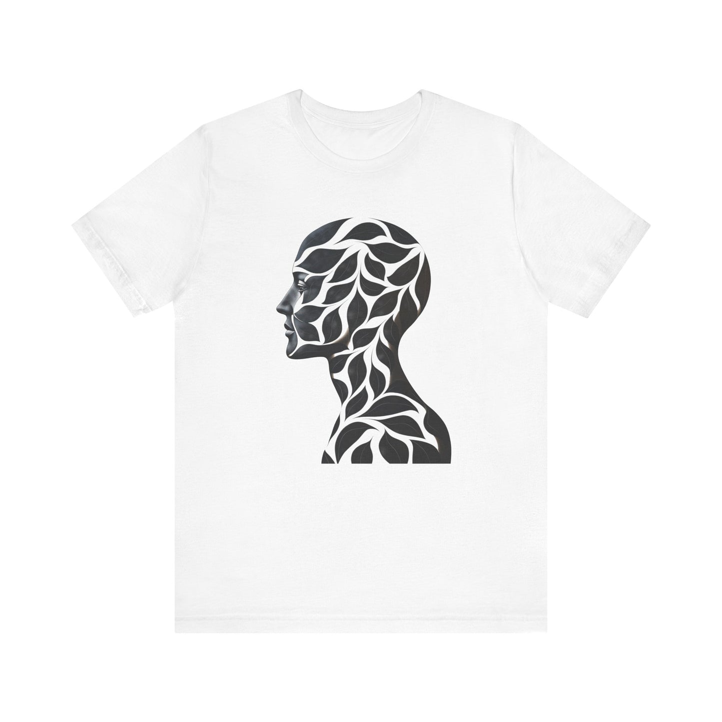 Artistic Profile Silhouette Unisex Tee - Stylish Graphic Tee for Creative Souls