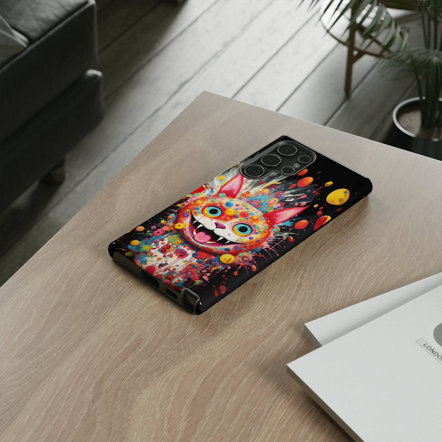 Colorful Cat Tough Cases