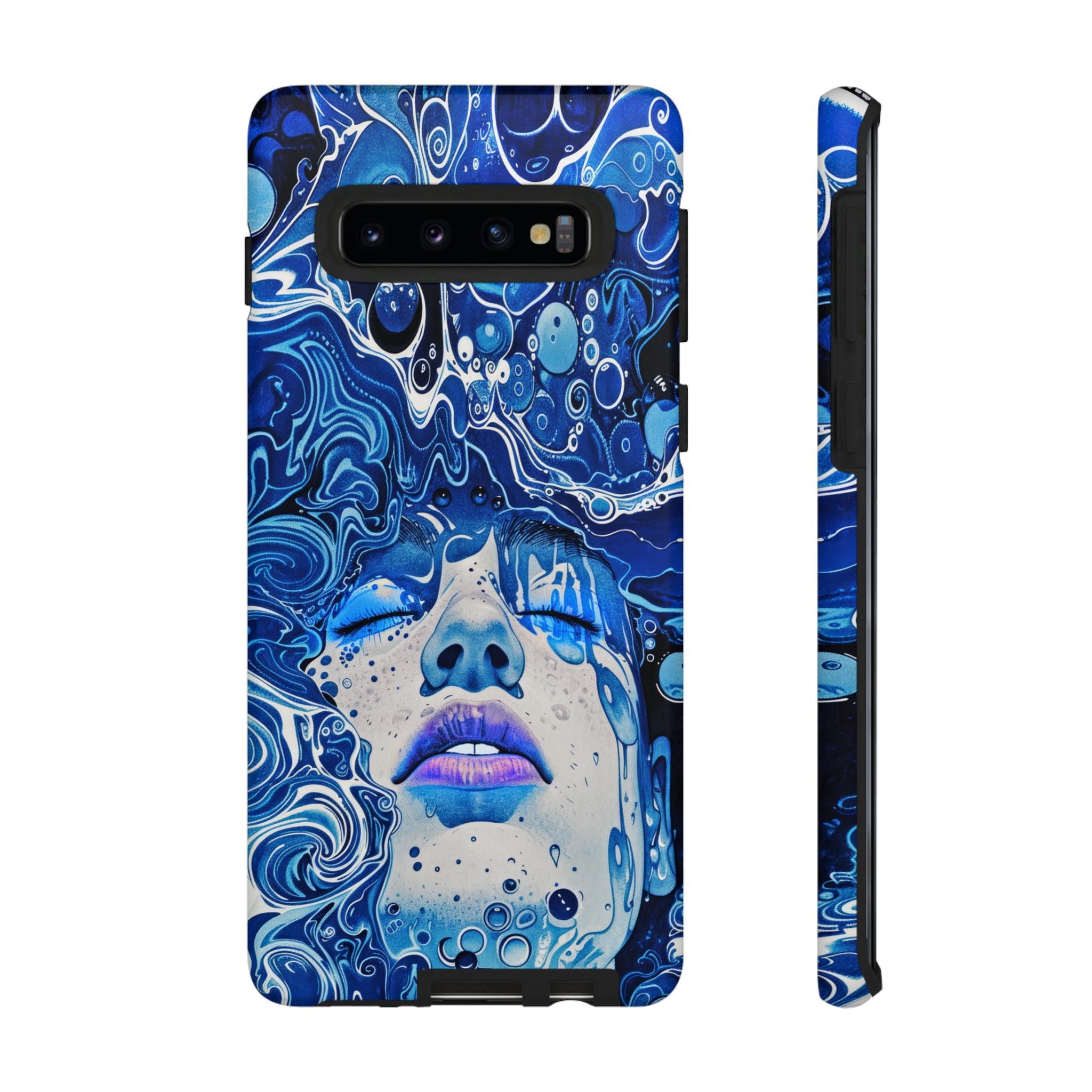 Phone Case, underwater design, Artistic design, Tough Case, Colorful whimsical water fantasy design, iPhone 15, 14, 13, 12, 11, Samsung, Pixel
