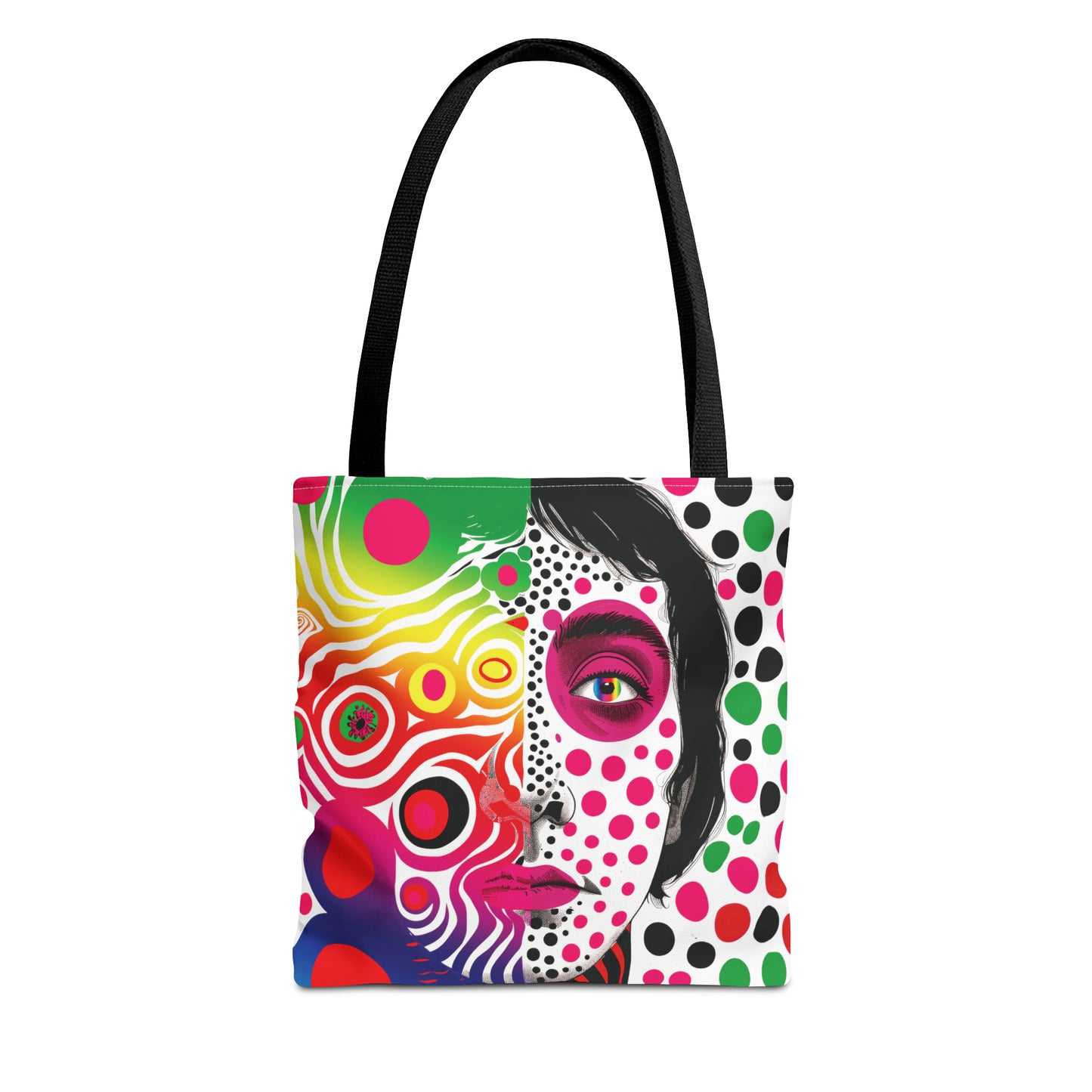Rainbow disco dreams Tote Bag in 3 sizes