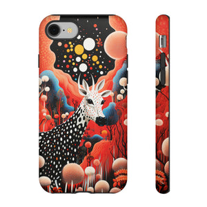 Spotted Elk in the rainbow forest Tough Cases