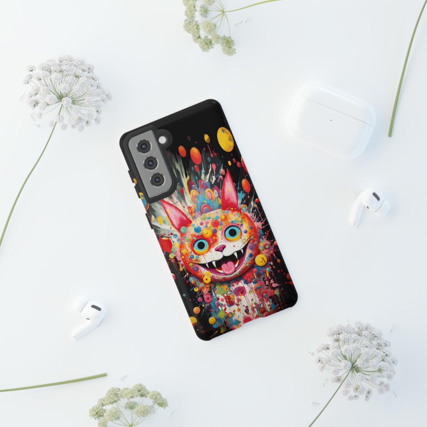 Colorful Cat Tough Cases