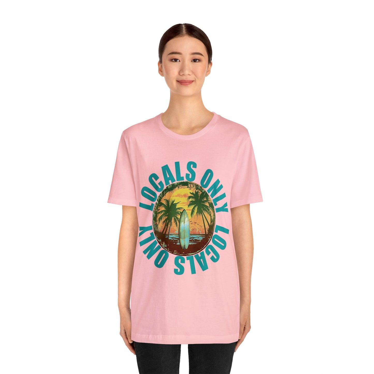 Locals Only stamp Unisex Jersey Short Sleeve Tee