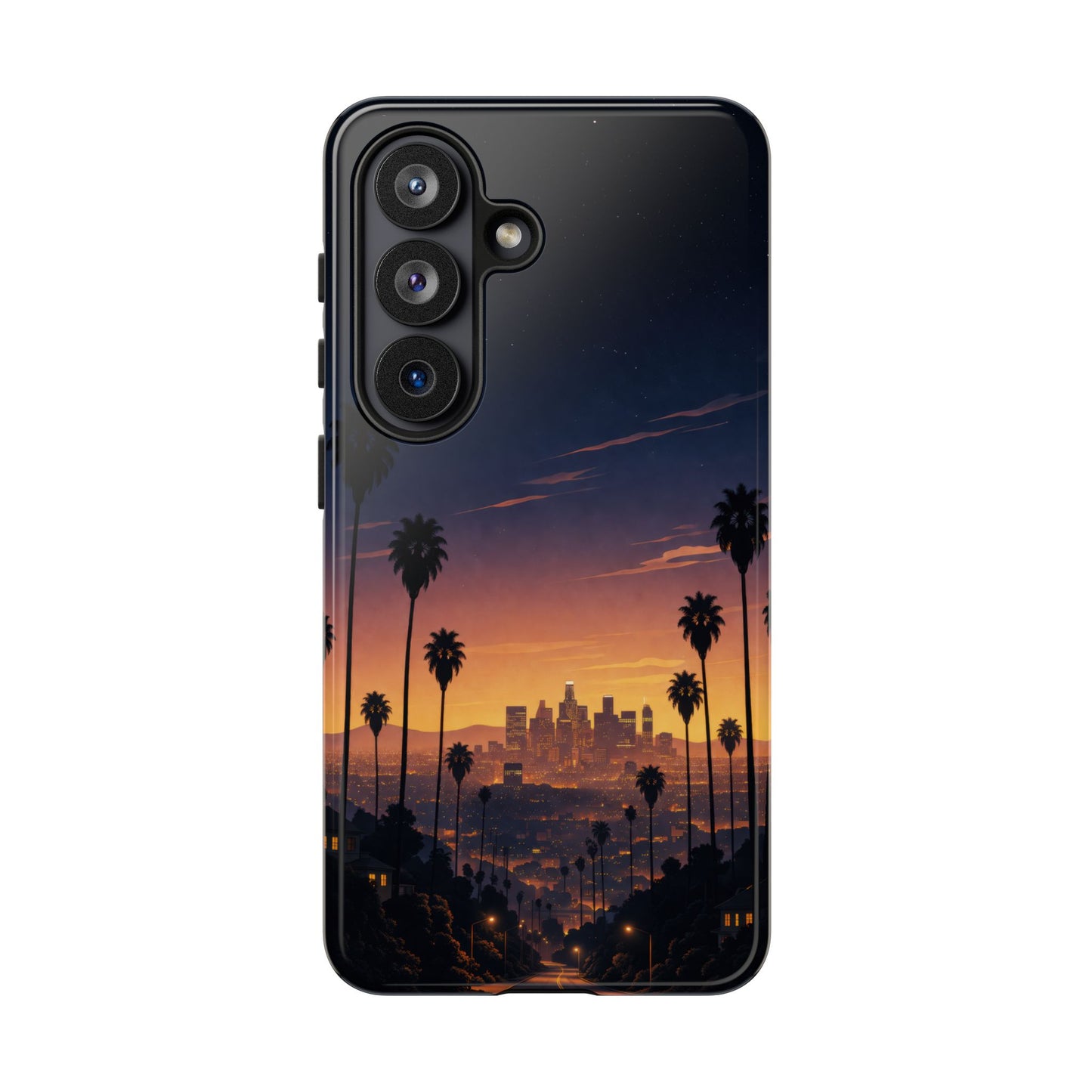 Los Angeles at Sunset Phone Case — Los Angeles Skyline Protective Case