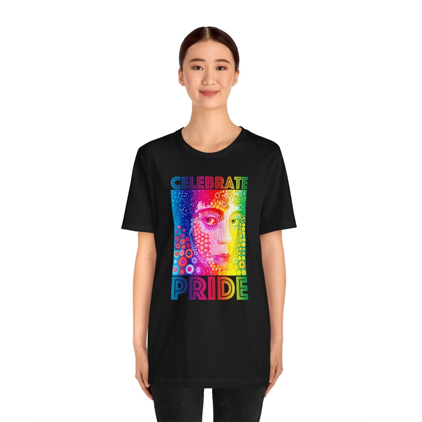 Celebrate Pride Unisex Jersey Short Sleeve Tee