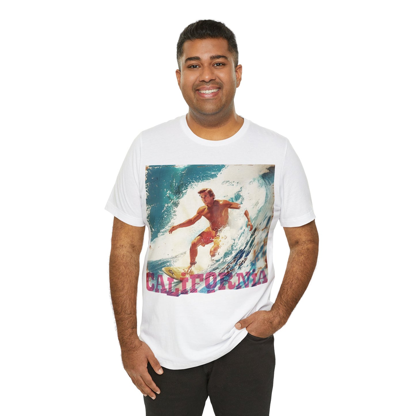 Ride the wave California Unisex Jersey Short Sleeve Tee