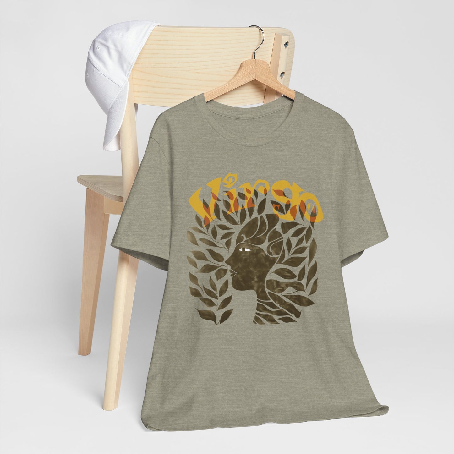 Virgo bronze graphic Unisex Jersey Short Sleeve Tee