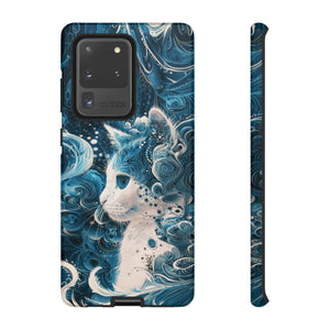 Aqua cat Tough Cases