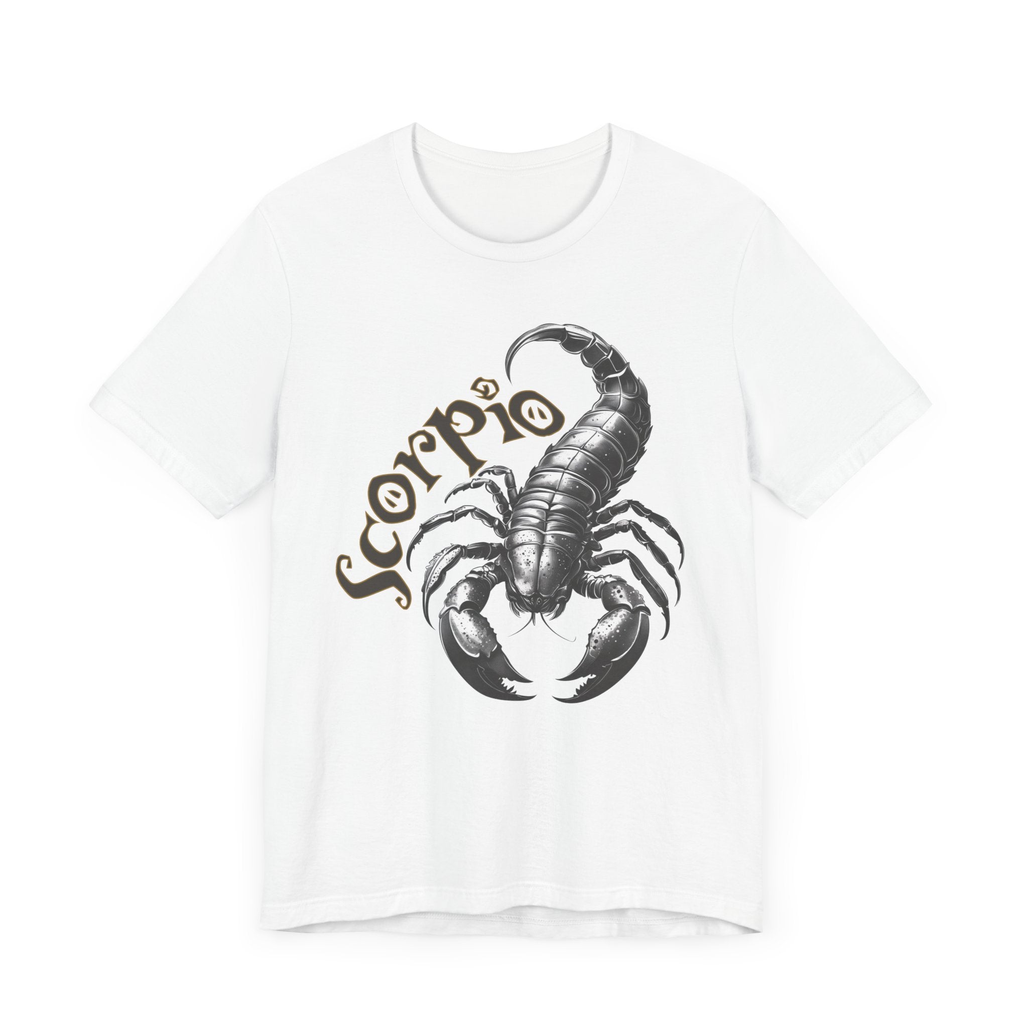 Scorpio Black & white Unisex Jersey Short Sleeve Tee