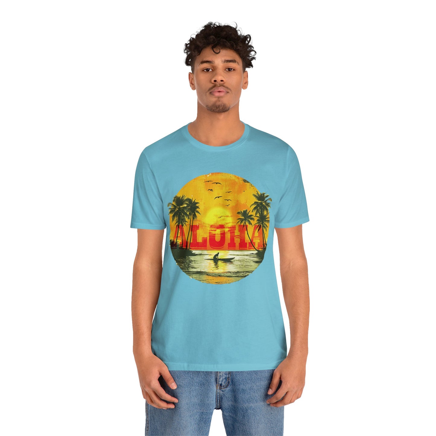 Aloha sunset Unisex Jersey Short Sleeve Tee