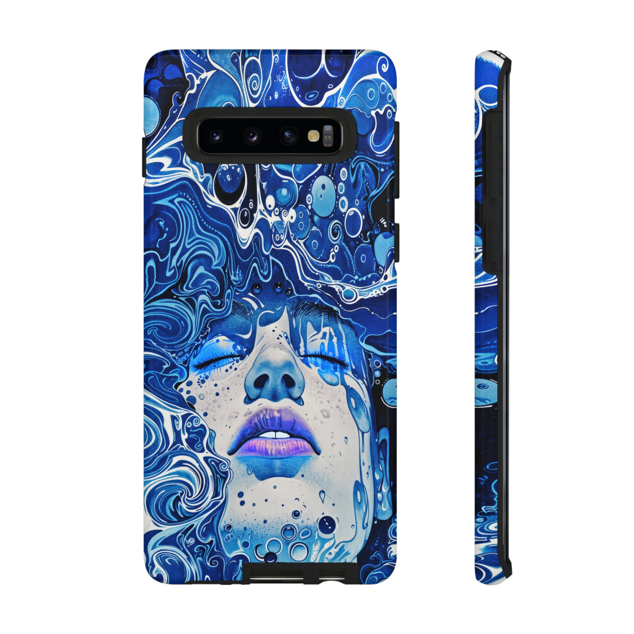 Phone Case, underwater design, Artistic design, Tough Case, Colorful whimsical water fantasy design, iPhone 15, 14, 13, 12, 11, Samsung, Pixel