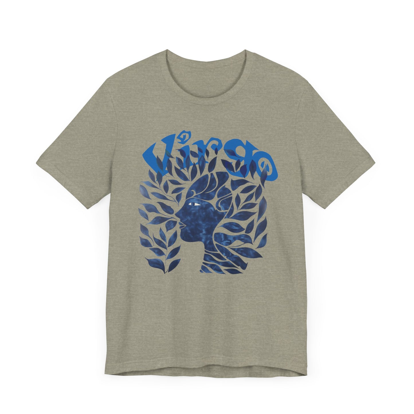 Virgo blue graphic Unisex Jersey Short Sleeve Tee