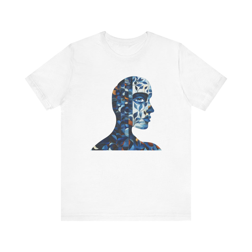 Dreamy Profile Art Unisex Short Sleeve Tee