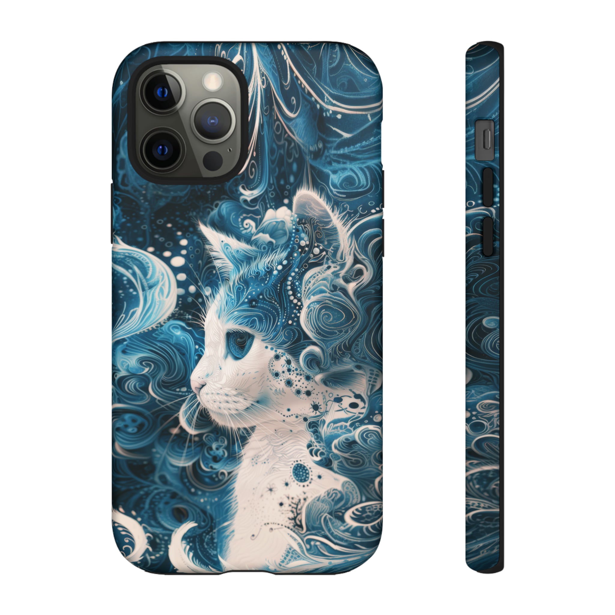 Aqua cat Tough Cases