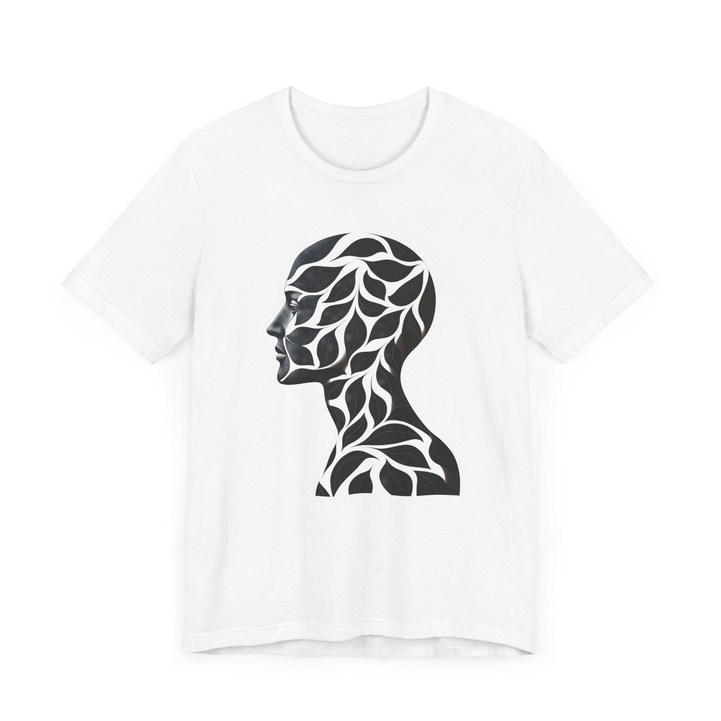 Artistic Profile Silhouette Unisex Tee - Stylish Graphic Tee for Creative Souls