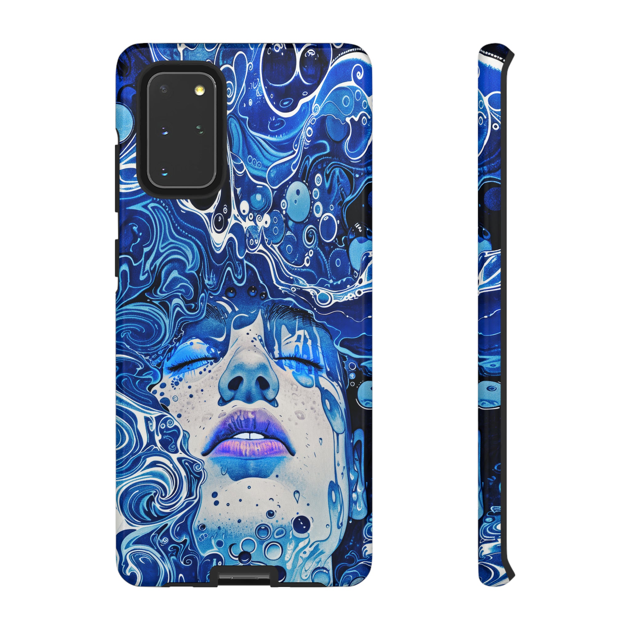 Phone Case, underwater design, Artistic design, Tough Case, Colorful whimsical water fantasy design, iPhone 15, 14, 13, 12, 11, Samsung, Pixel