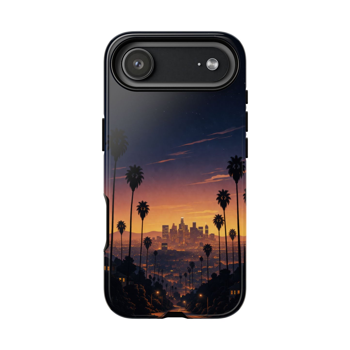 Los Angeles at Sunset Phone Case — Los Angeles Skyline Protective Case