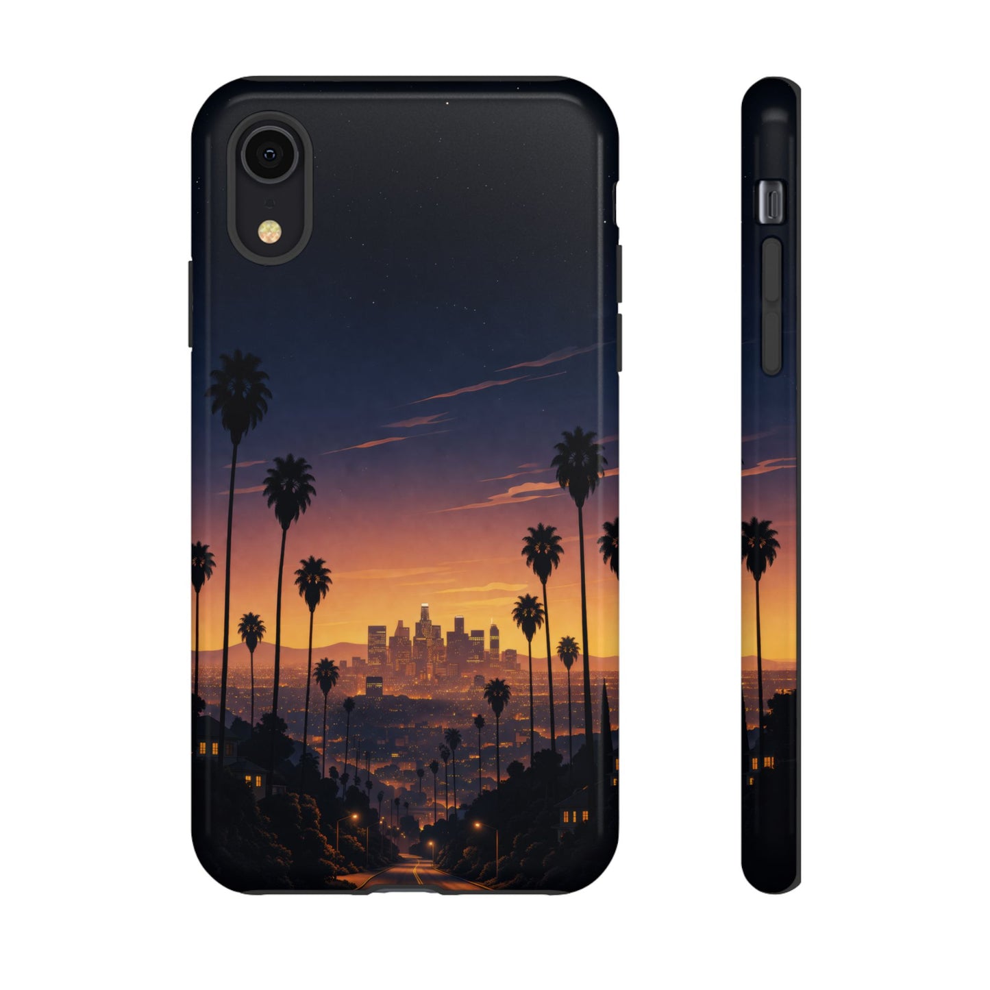 Los Angeles at Sunset Phone Case — Los Angeles Skyline Protective Case