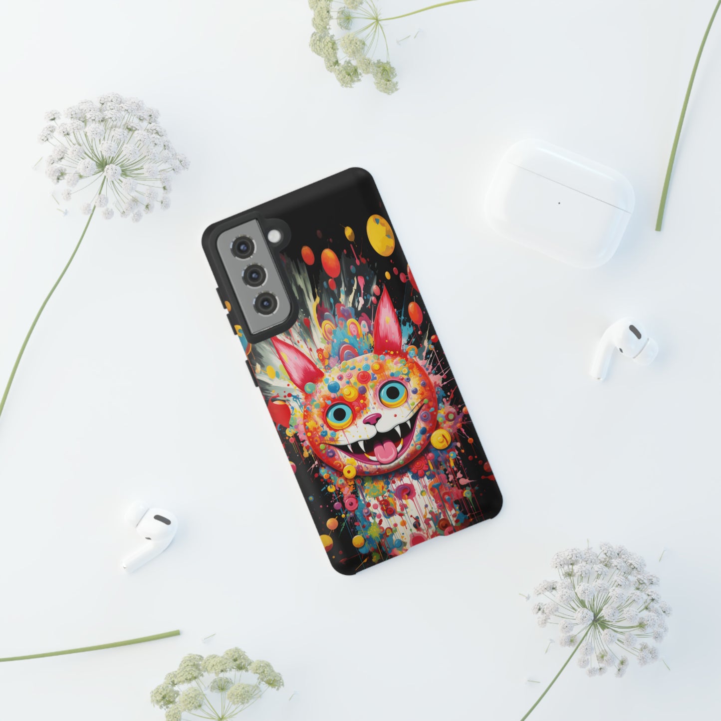 Colorful Cat Tough Cases