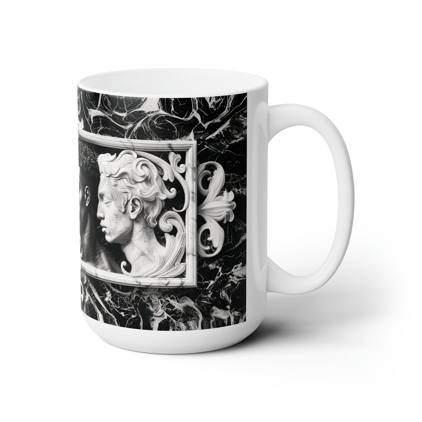 Classic Marble frieze Ceramic Mug 15oz