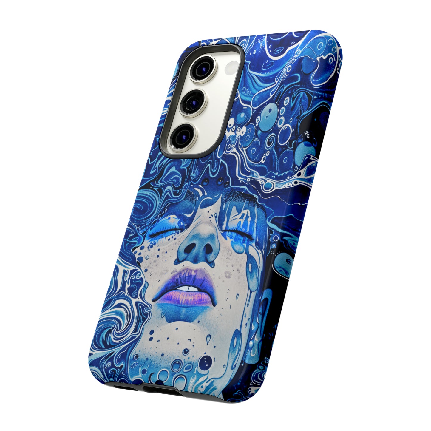 Phone Case, underwater design, Artistic design, Tough Case, Colorful whimsical water fantasy design, iPhone 15, 14, 13, 12, 11, Samsung, Pixel