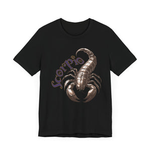 Scorpio Bronze graphic Unisex Jersey Short Sleeve Tee