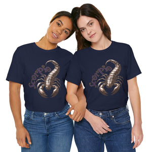 Scorpio Bronze graphic Unisex Jersey Short Sleeve Tee