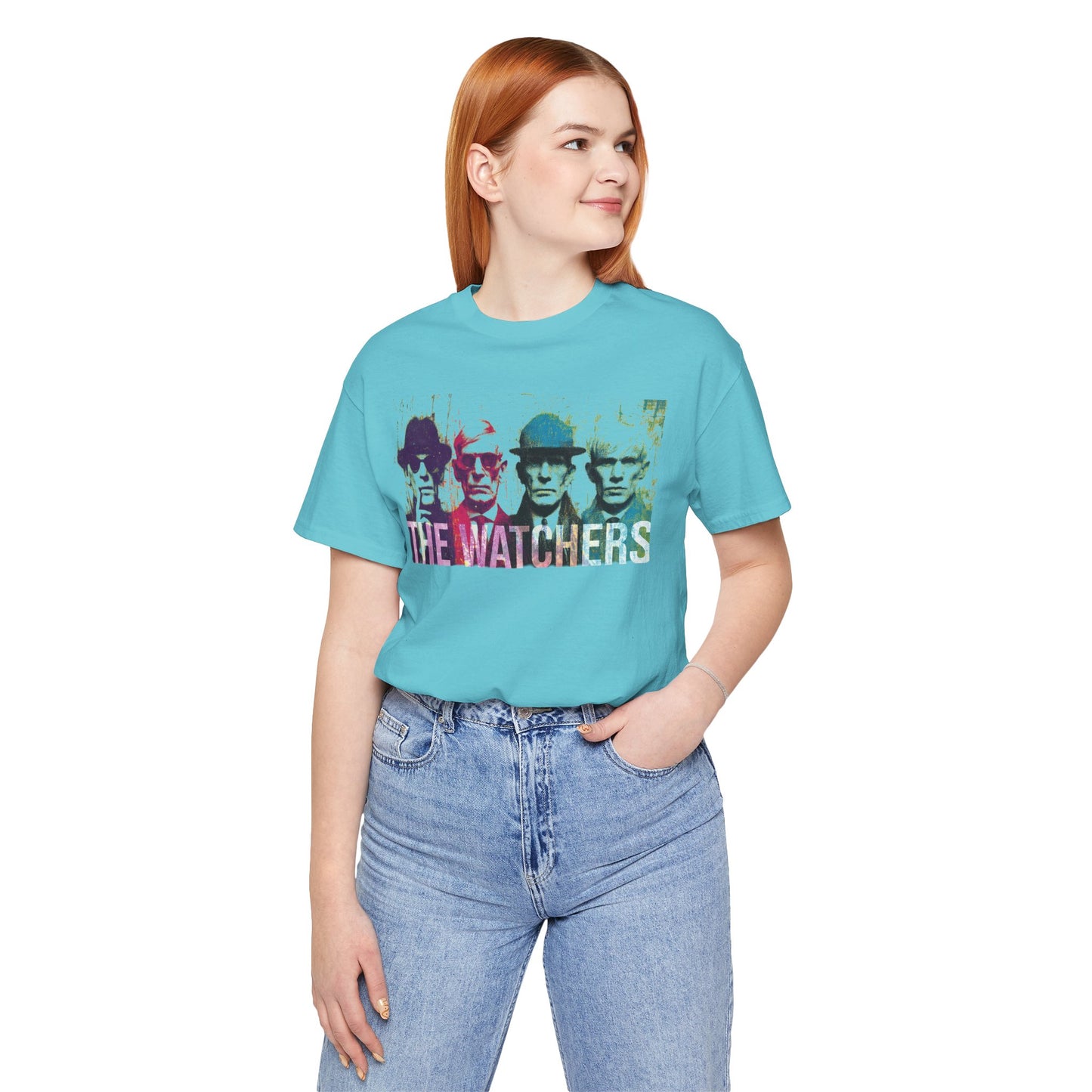 The Watchers Graphic Vintage Band Photo Tee – Retro Pop Art Graphic T-Shirt