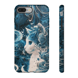 Aqua cat Tough Cases