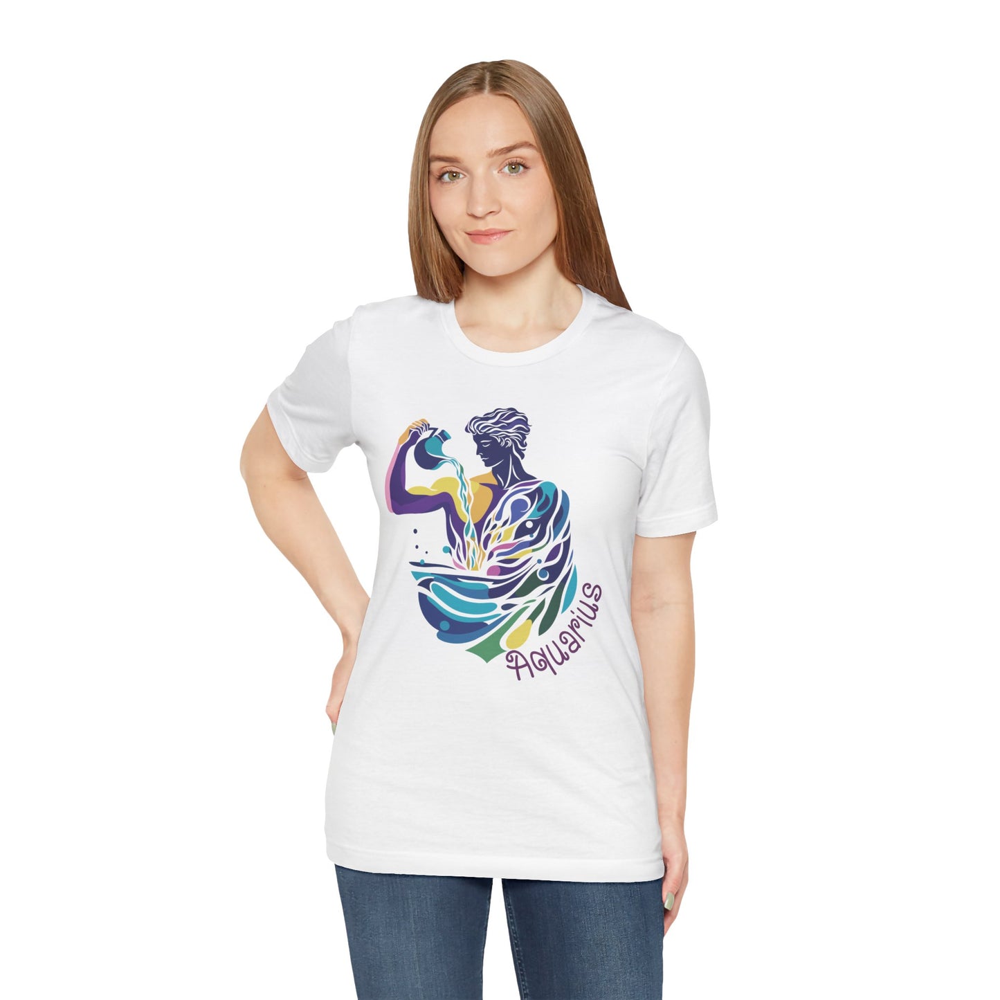 Aquarius Unisex Jersey Short Sleeve Tee