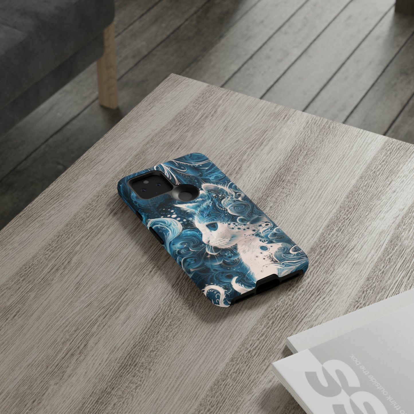 Aqua cat Tough Cases