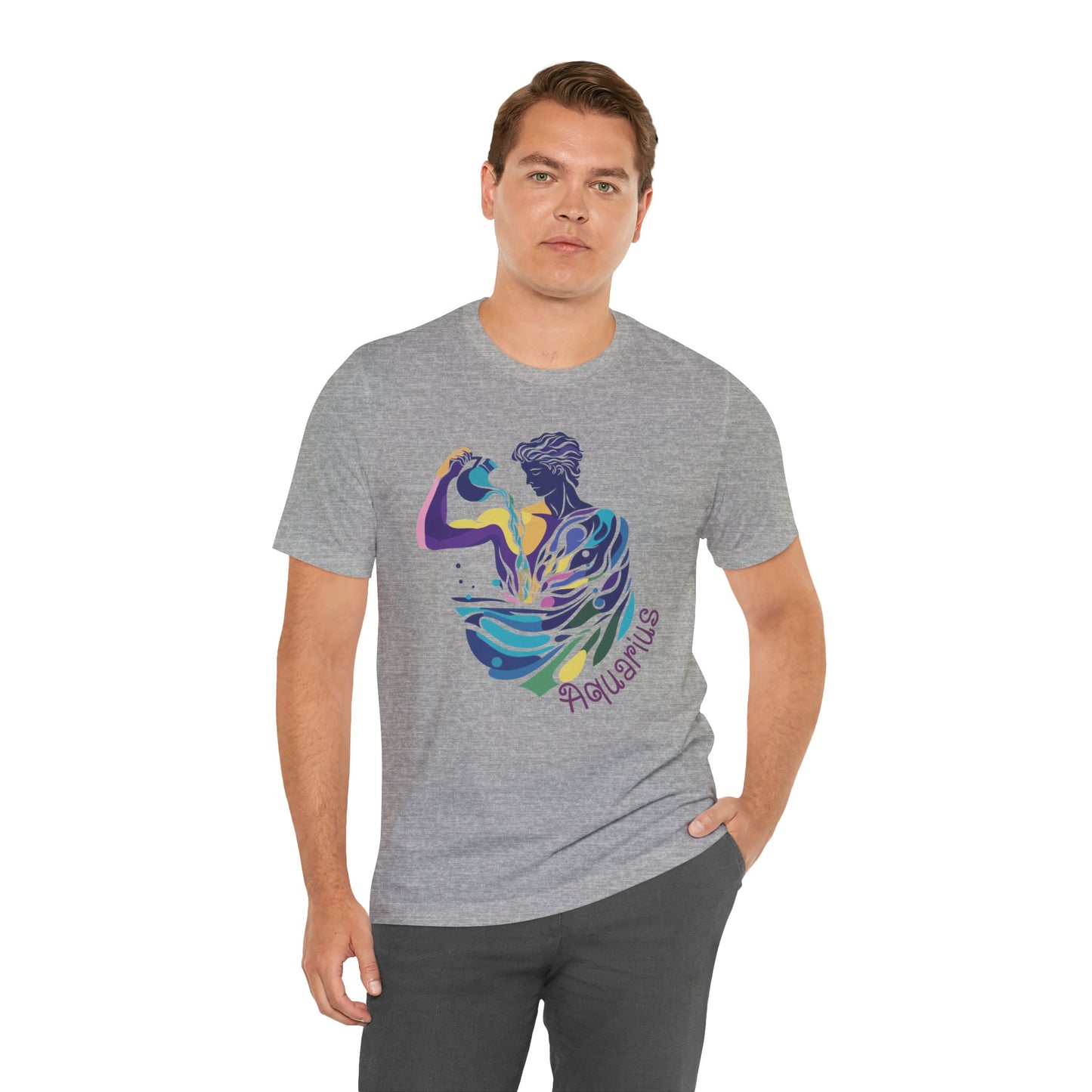 Aquarius Unisex Jersey Short Sleeve Tee