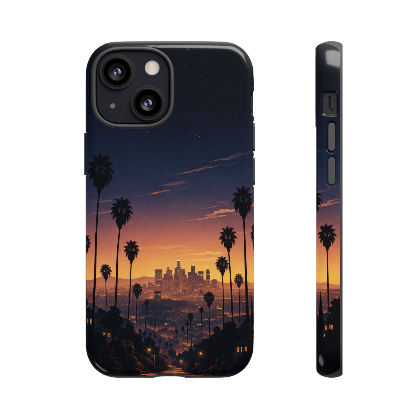 Los Angeles at Sunset Phone Case — Los Angeles Skyline Protective Case