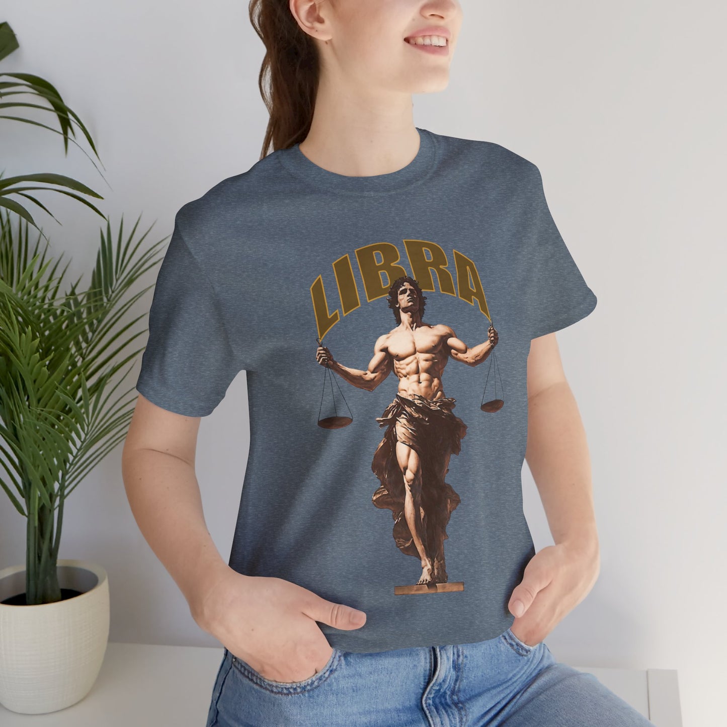 Libra Unisex Jersey Short Sleeve Tee