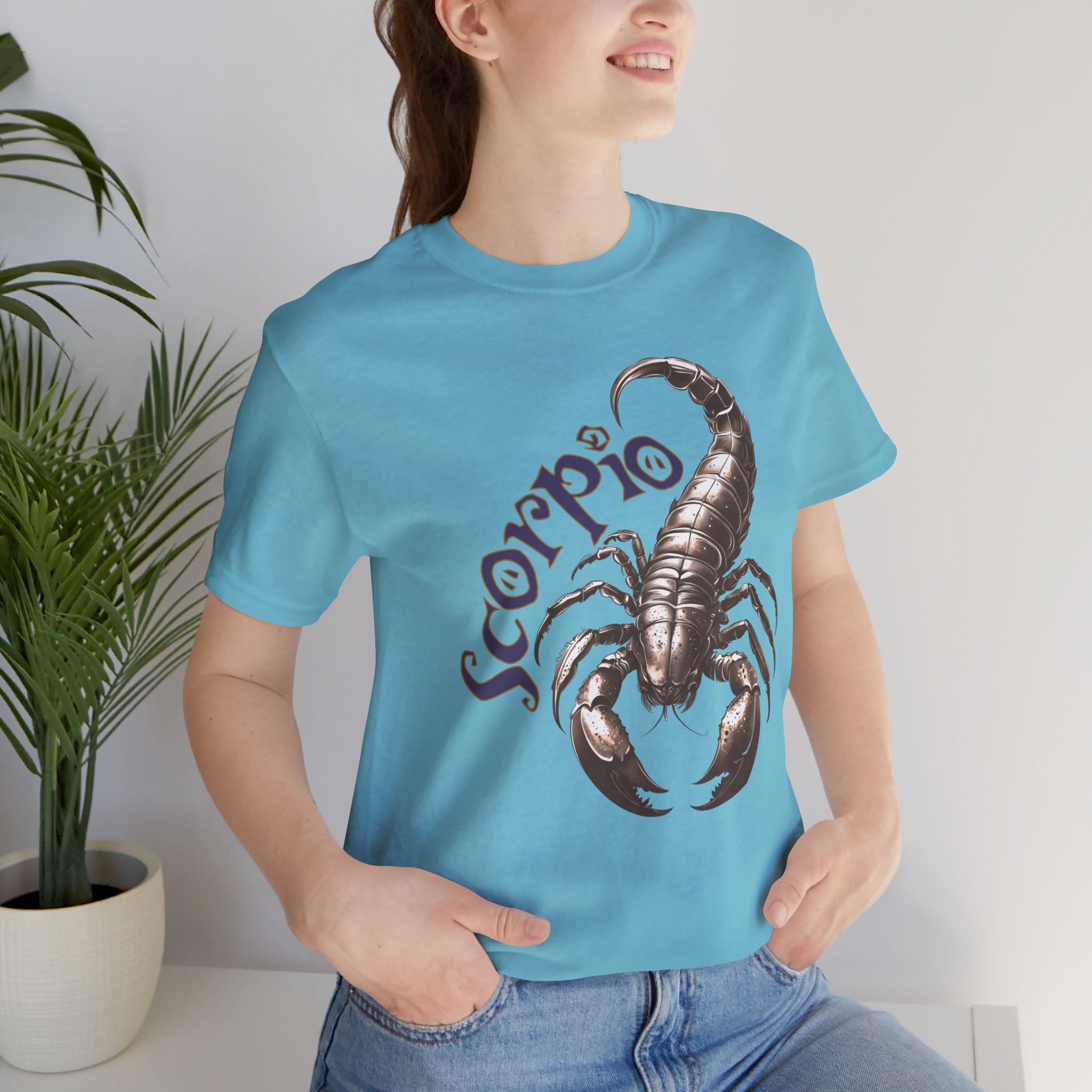 Scorpio Bronze graphic Unisex Jersey Short Sleeve Tee
