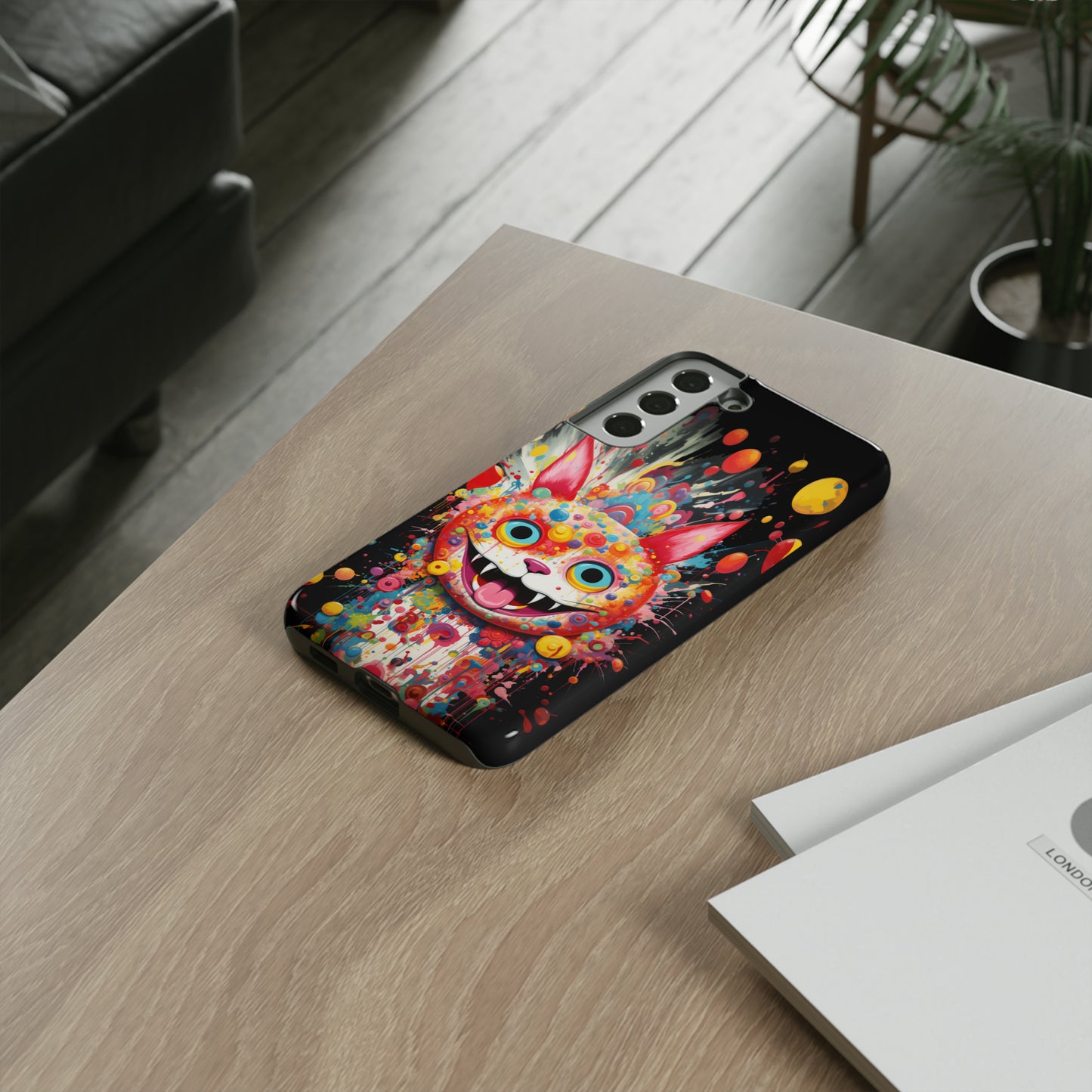 Colorful Cat Tough Cases