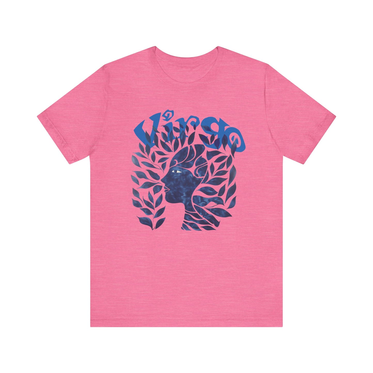Virgo blue graphic Unisex Jersey Short Sleeve Tee
