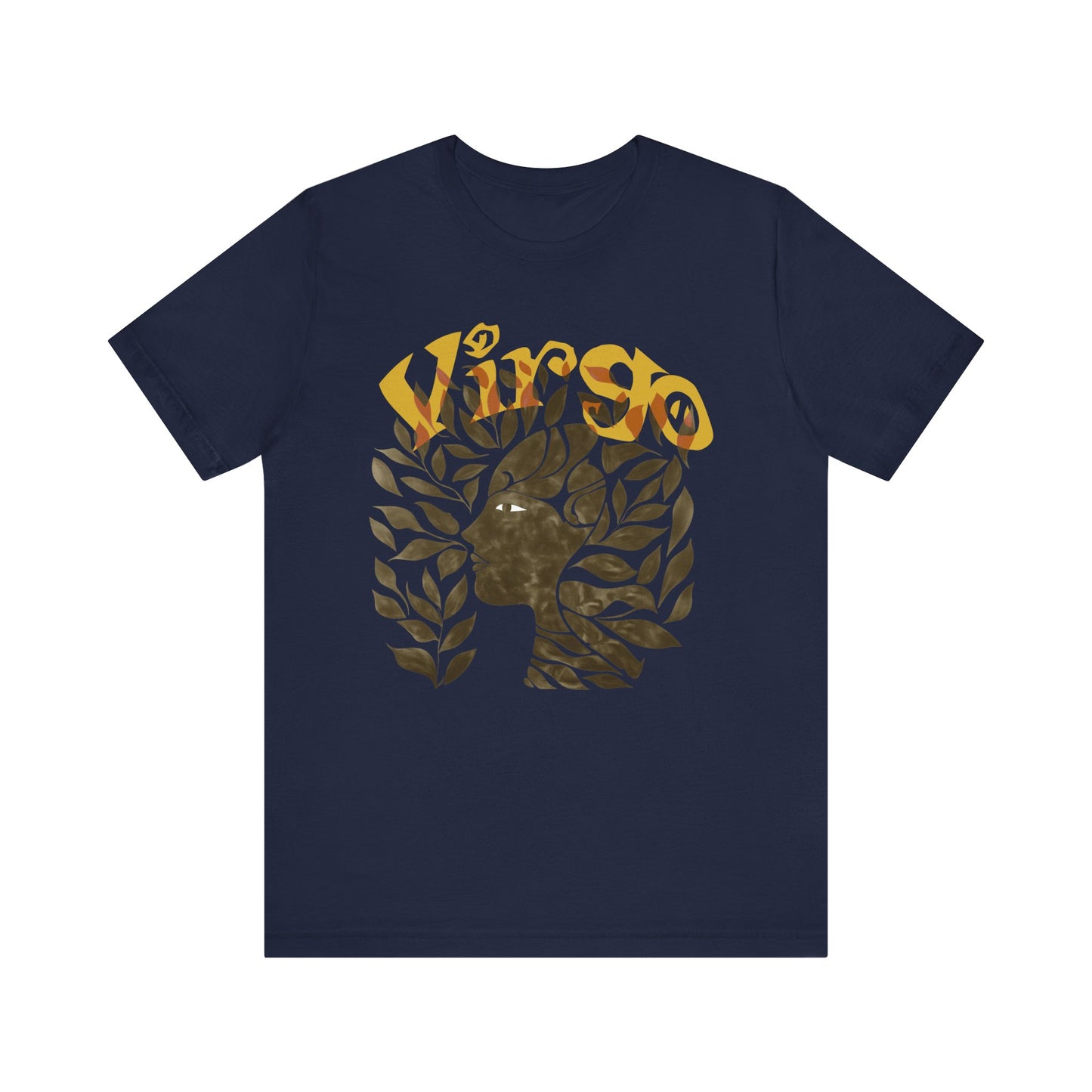 Virgo bronze graphic Unisex Jersey Short Sleeve Tee