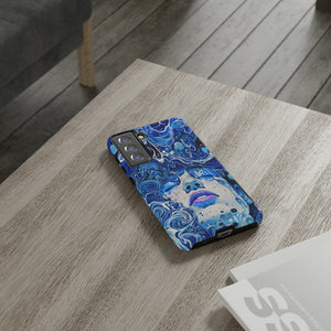 Phone Case, underwater design, Artistic design, Tough Case, Colorful whimsical water fantasy design, iPhone 15, 14, 13, 12, 11, Samsung, Pixel