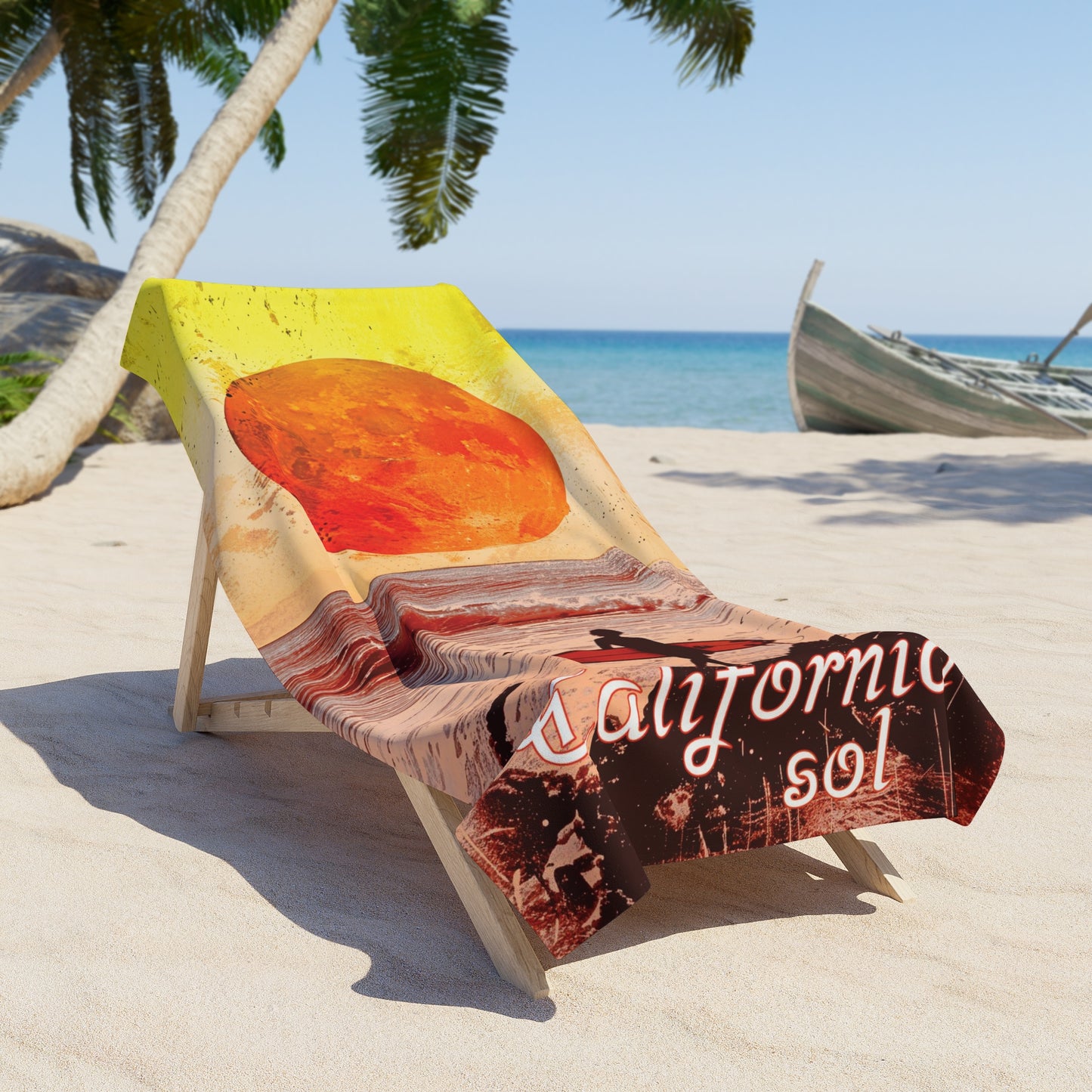 California Sol Beach Towel 36" x 72"
