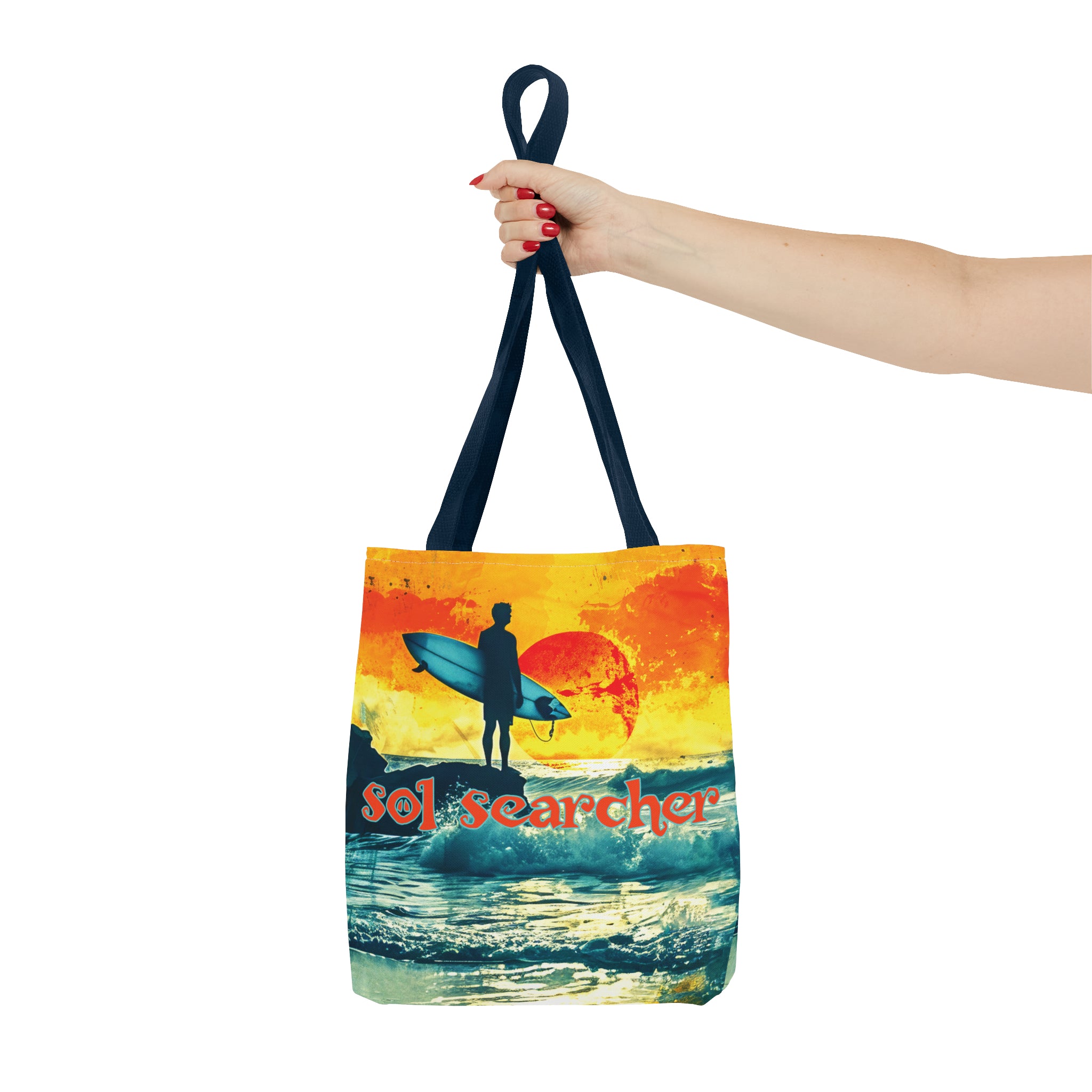 Sol Searcher sunset Tote Bag (AOP)