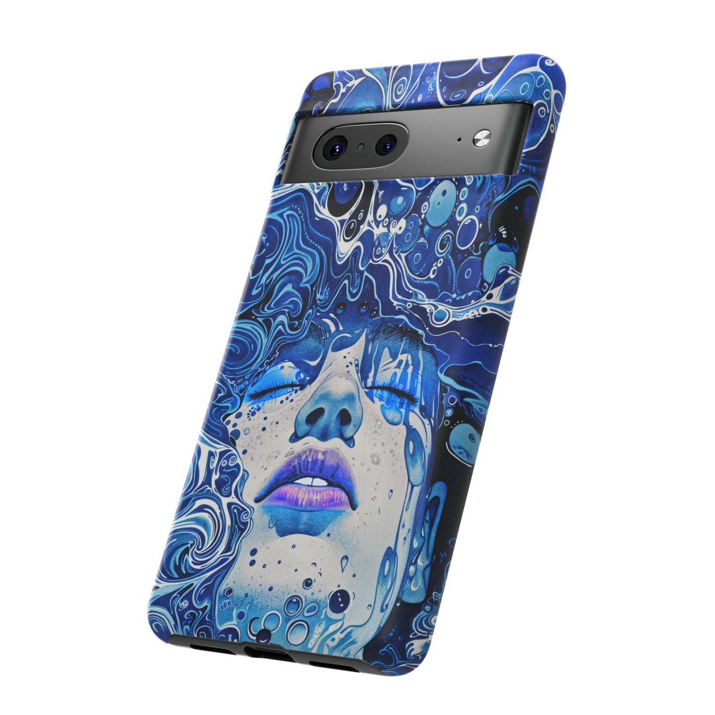Phone Case, underwater design, Artistic design, Tough Case, Colorful whimsical water fantasy design, iPhone 15, 14, 13, 12, 11, Samsung, Pixel