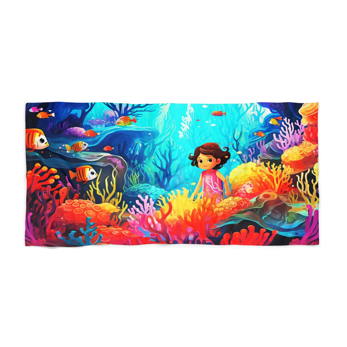 Reef dream Beach Towel
