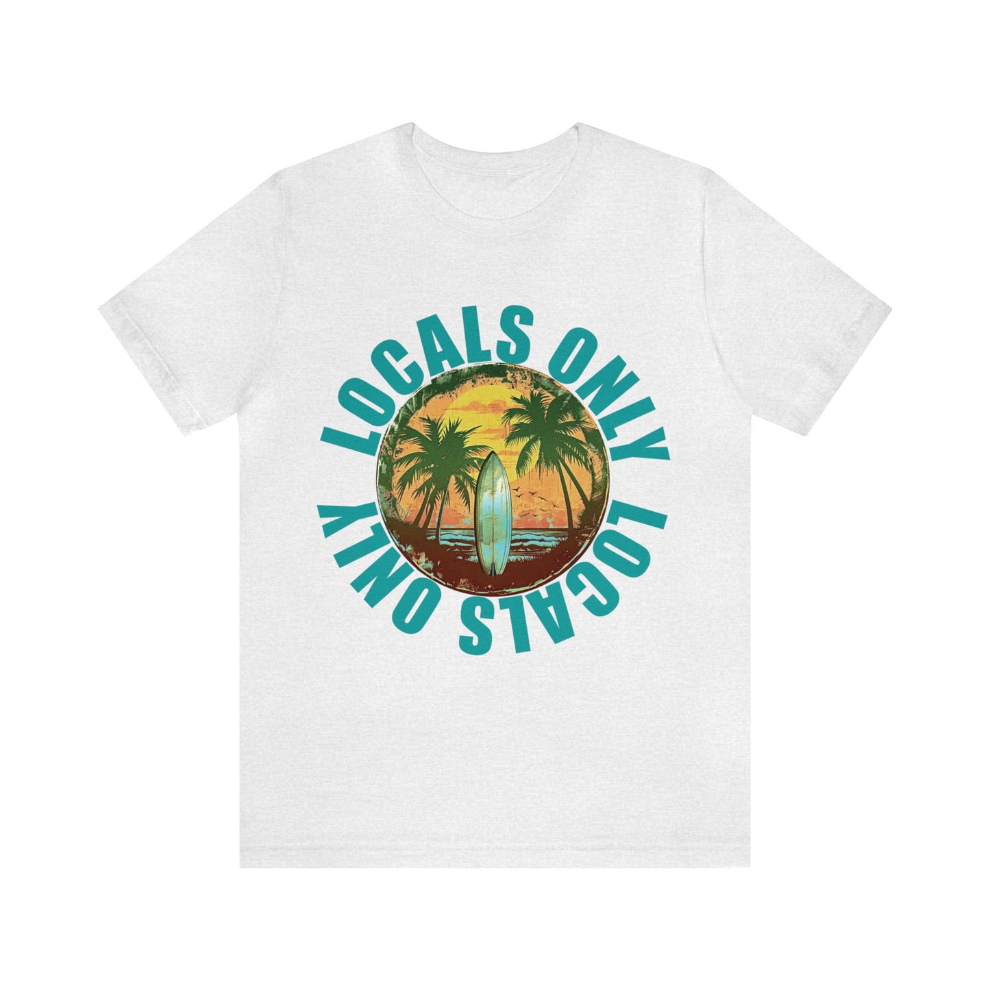 Locals Only stamp Unisex Jersey Short Sleeve Tee